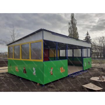 Теневой навес №5   48м2