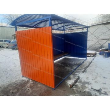 Автобусная остановка  ОМ-6 4м профнастил