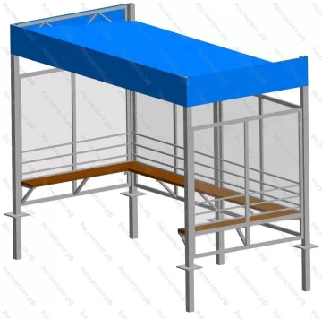 Автобусная остановка ОМ-13 4м