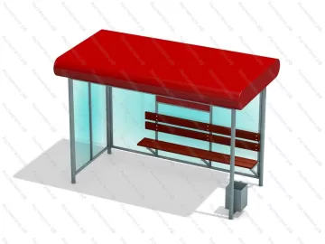 Автобусная остановка Курорт 4м Монолит