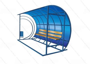 Автобусная остановка Прогресс ОМ 11 4м