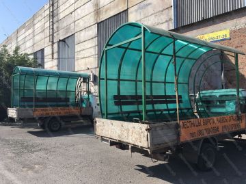 Автобусная остановка Прогресс ОМ 11 4м