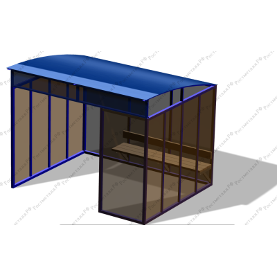 Автобусная остановка  Ракушка 3м