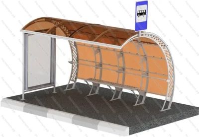 Автобусная остановка ОМ-12 4м