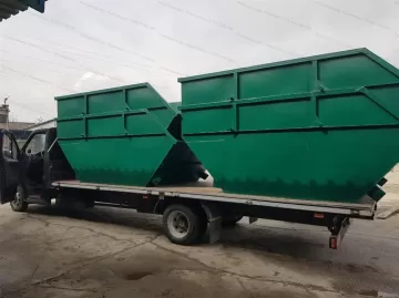 Бункер контейнер для мусора объемом 8 м3 Бункер контейнер для мусора объемом 8 м3