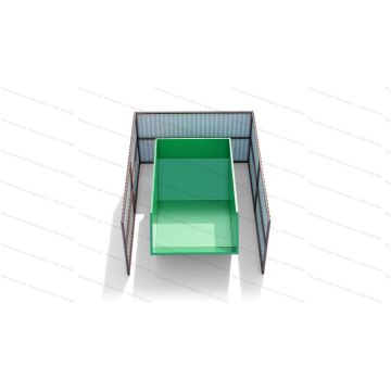 Бункерная площадка на 1 бункер