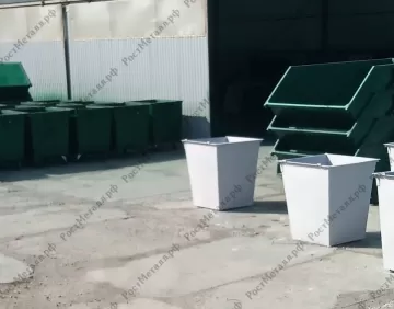 Контейнер под мусор объёмом 0,75 м3