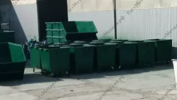 Контейнер мусорный объём 1,1 м3