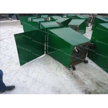 Крышка цельная для металлического контейнера - бака