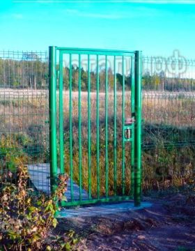 Калитка металлическая декоративная распашная Калитка металлическая декоративная распашная