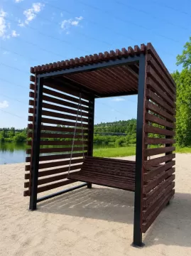 Пергола качели парковые Бриз Пергола качели парковые Бриз