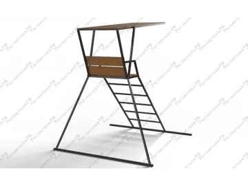 Вышка пост для пляжа спасательный