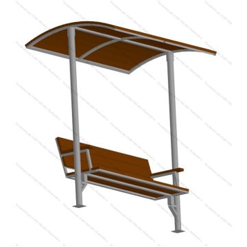 Скамья с навесом 02