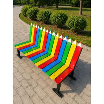 Скамейка Карандаши Скамейка Карандаши