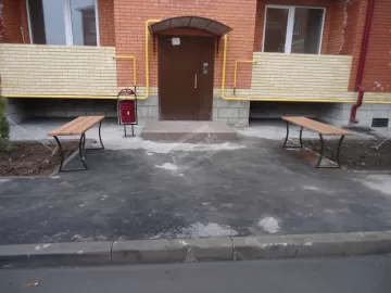 Скамейка уличная Стандарт без спинки