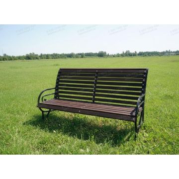 Скамейка парковая Дебют 02 со спинкой