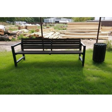 Скамейка парковая Сочи со спинкой