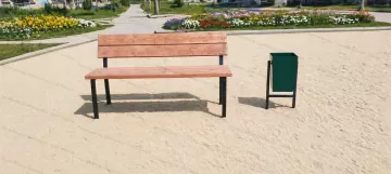 Урна уличная Стандарт 20л