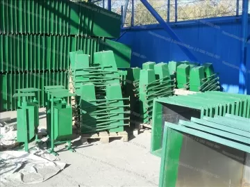 Урна уличная Стандарт с крышей 50л Урна уличная Стандарт с крышей 50л