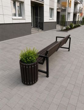 Вазон уличный Элегант