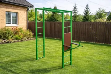 Рукоход с брусьями