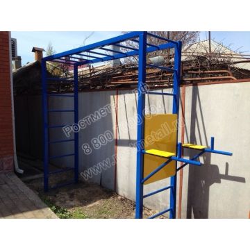 Рукоход с брусьями