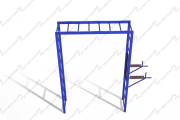 Рукоход с брусьями