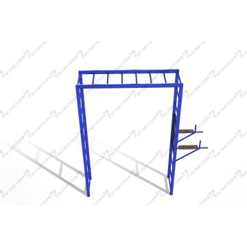 Рукоход с брусьями