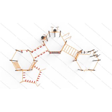 Спортивный комплекс Воркаут и тренажеры Шестигранник Спортивный комплекс Воркаут и тренажеры Шестигранник