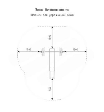 Штанга для упражнений лёжа