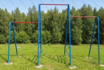 Турник тройной усиленный