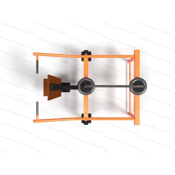 Уличный силовой  тренажер Трицепс с изменяемой нагрузкой