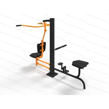 Тренажер уличный Верхняя тяга + Вело КВ