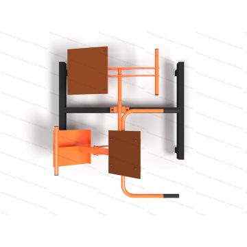 Тренажёр силовой уличный Пресс/Гиперэкстензия Тренажёр силовой уличный Пресс/Гиперэкстензия