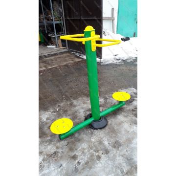 Тренажер уличный усиленный Диск двухместный