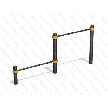 Перекладины для отжиманий двойные