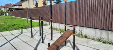 Турник, брусья, скамья для пресса Турник, брусья, скамья для пресса